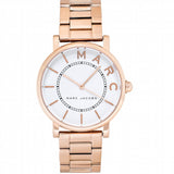 Buy Shop Marc Jacobs Roxy White Dial Rose Gold Steel Strap Watch for Women - MJ3523 USA Online