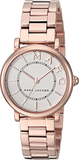 Buy Shop Marc Jacobs Roxy White Dial Rose Gold Steel Strap Watch for Women - MJ3523 USA Online