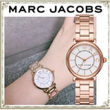 Buy Shop Marc Jacobs Roxy White Dial Rose Gold Steel Strap Watch for Women - MJ3527 USA Online