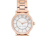 Buy Shop Marc Jacobs Roxy White Dial Rose Gold Steel Strap Watch for Women - MJ3527 USA Online