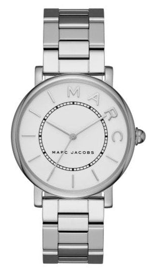 Buy Shop Marc Jacobs Roxy White Dial Silver Steel Strap Watch for Women - MJ3521 USA Online