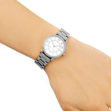 Buy Shop Marc Jacobs Roxy White Dial Silver Steel Strap Watch for Women - MJ3525 USA Online