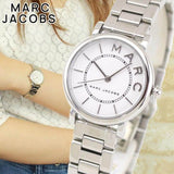Buy Shop Marc Jacobs Roxy White Dial Silver Steel Strap Watch for Women - MJ3525 USA Online