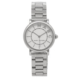 Buy Shop Marc Jacobs Roxy White Dial Silver Steel Strap Watch for Women - MJ3525 USA Online