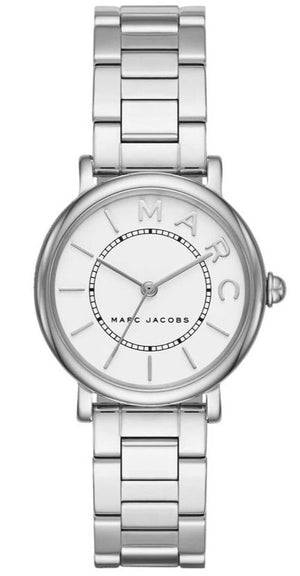 Buy Shop Marc Jacobs Roxy White Dial Silver Steel Strap Watch for Women - MJ3525 USA Online