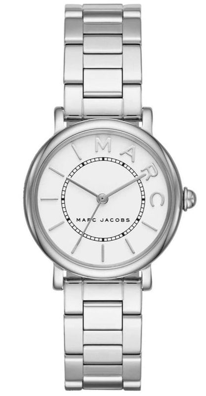 Buy Shop Marc Jacobs Roxy White Dial Silver Steel Strap Watch for Women - MJ3525 USA Online