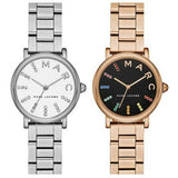 Buy Shop Marc Jacobs Roxy White Dial Silver Steel Strap Watch for Women - MJ3568 USA Online