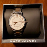 Buy Shop Marc Jacobs Roxy White Dial Two Tone Steel Strap Watch for Women - MJ3553 USA Online