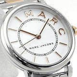 Buy Shop Marc Jacobs Roxy White Dial Two Tone Steel Strap Watch for Women - MJ3553 USA Online