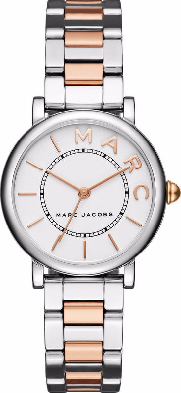 Buy Shop Marc Jacobs Roxy White Dial Two Tone Steel Strap Watch for Women - MJ3553 USA Online
