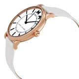 Buy Shop Marc Jacobs Roxy White Dial White Leather Strap Watch for Women - MJ1561 USA Online