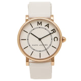 Buy Shop Marc Jacobs Roxy White Dial White Leather Strap Watch for Women - MJ1561 USA Online