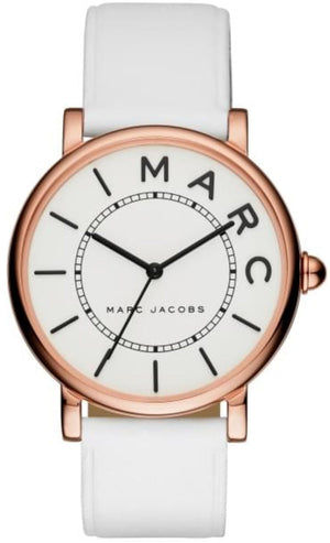 Buy Shop Marc Jacobs Roxy White Dial White Leather Strap Watch for Women - MJ1561 USA Online