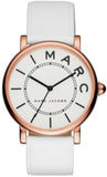 Buy Shop Marc Jacobs Roxy White Dial White Leather Strap Watch for Women - MJ1561 USA Online
