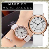 Buy Shop Marc Jacobs Roxy White Dial White Leather Strap Watch for Women - MJ1562 USA Online