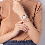 Buy Shop Marc Jacobs Roxy White Dial White Leather Strap Watch for Women - MJ1562 USA Online