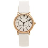 Buy Shop Marc Jacobs Roxy White Dial White Leather Strap Watch for Women - MJ1562 USA Online
