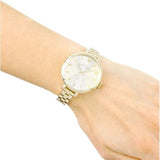 Buy Shop Marc Jacobs Sally Champagne Gold Dial Gold Steel Strap Watch for Women - MBM3363 USA Online