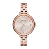 Buy Shop Marc Jacobs Sally Rose Gold Dial Rose Gold Steel Strap Watch for Women - MBM3364 USA Online