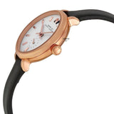 Buy Shop Marc Jacobs Sally White Dial Black Leather Strap Watch for Women - MBM1352 USA Online