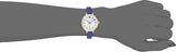 Buy Shop Marc Jacobs Sally White Dial Blue Leather Strap Watch for Women - MBM1354 USA Online