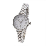 Buy Shop Marc Jacobs Sally White Dial Silver Steel Strap Watch for Women - MBM8642 USA Online