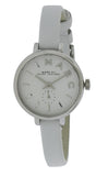 Buy Shop Marc Jacobs Sally White Dial White Leather Strap Watch for Women - MBM1350 USA Online