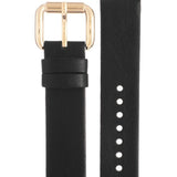 Buy Shop Marc Jacobs Tether Black Dial Black Leather Strap Watch for Women - MBM1376 USA Online