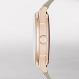 Buy Shop Marc Jacobs Tether Grey Dial Grey Leather Strap Watch for Women - MBM1375 USA Online