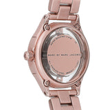 Buy Shop Marc Jacobs Tether Transparent Rose Gold Dial Rose Gold Steel Strap Watch for Women - MBM3417 USA Online
