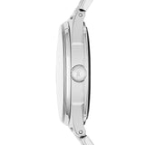 Buy Shop Marc Jacobs Tether Transparent Silver Dial Silver Steel Strap Watch for Women - MBM3412 USA Online