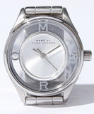 Buy Shop Marc Jacobs Tether Transparent Silver Dial Silver Steel Strap Watch for Women - MBM3416 USA Online