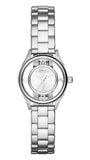 Buy Shop Marc Jacobs Tether Transparent Silver Dial Silver Steel Strap Watch for Women - MBM3416 USA Online