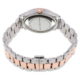 Buy Shop Marc Jacobs Tether Transparent White Dial Two Tone Steel Strap Watch for Women - MBM3436 USA Online