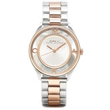 Buy Shop Marc Jacobs Tether Transparent White Dial Two Tone Steel Strap Watch for Women - MBM3436 USA Online