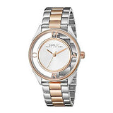 Buy Shop Marc Jacobs Tether Transparent White Dial Two Tone Steel Strap Watch for Women - MBM3436 USA Online