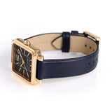 Buy Shop Marc Jacobs Vic Black Dial Black Leather Strap Watch for Women - MJ1522 USA Online