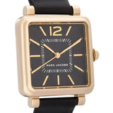 Buy Shop Marc Jacobs Vic Black Dial Black Leather Strap Watch for Women - MJ1522 USA Online