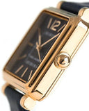 Buy Shop Marc Jacobs Vic Black Dial Black Leather Strap Watch for Women - MJ1522 USA Online