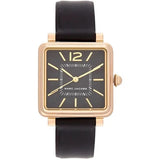 Buy Shop Marc Jacobs Vic Black Dial Black Leather Strap Watch for Women - MJ1522 USA Online