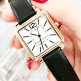 Buy Shop Marc Jacobs Vic Silver Dial Black Leather Strap Watch for Women - MJ1437 USA Online