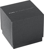 Buy Shop Marc Jacobs Vic Silver Dial Black Leather Strap Watch for Women - MJ1437 USA Online