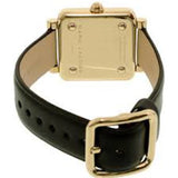 Buy Shop Marc Jacobs Vic Silver Dial Black Leather Strap Watch for Women - MJ1437 USA Online