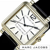 Buy Shop Marc Jacobs Vic Silver Dial Black Leather Strap Watch for Women - MJ1437 USA Online