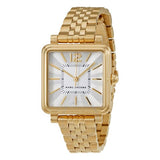 Buy Shop Marc Jacobs Vic Silver Dial Gold Steel Strap Watch for Women - MJ3462 USA Online