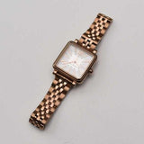 Buy Shop Marc Jacobs Vic Silver Dial Rose Gold Steel Strap Watch for Women - MJ3514 USA Online