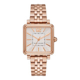 Buy Shop Marc Jacobs Vic Silver Dial Rose Gold Steel Strap Watch for Women - MJ3514 USA Online