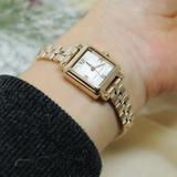 Buy Shop Marc Jacobs Vic Silver Dial Rose Gold Steel Strap Watch for Women - MJ3530 USA Online