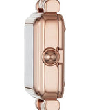 Buy Shop Marc Jacobs Vic Silver Dial Rose Gold Steel Strap Watch for Women - MJ3530 USA Online