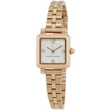 Buy Shop Marc Jacobs Vic Silver Dial Rose Gold Steel Strap Watch for Women - MJ3530 USA Online